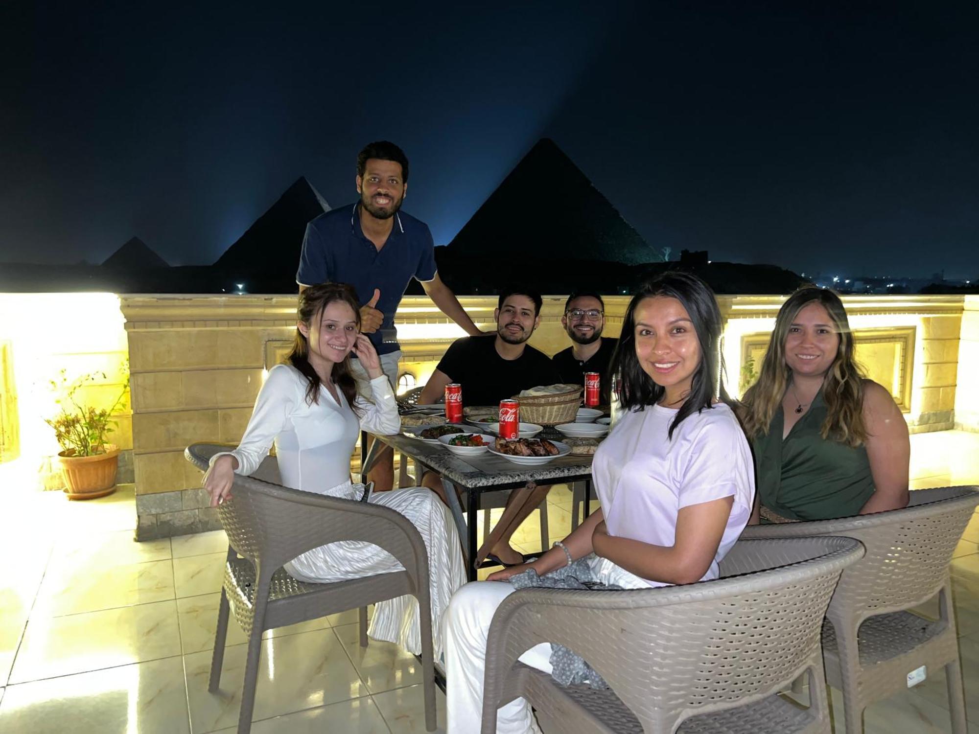 Moses Pyramids Inn Kafrat al Jabal Ngoại thất bức ảnh