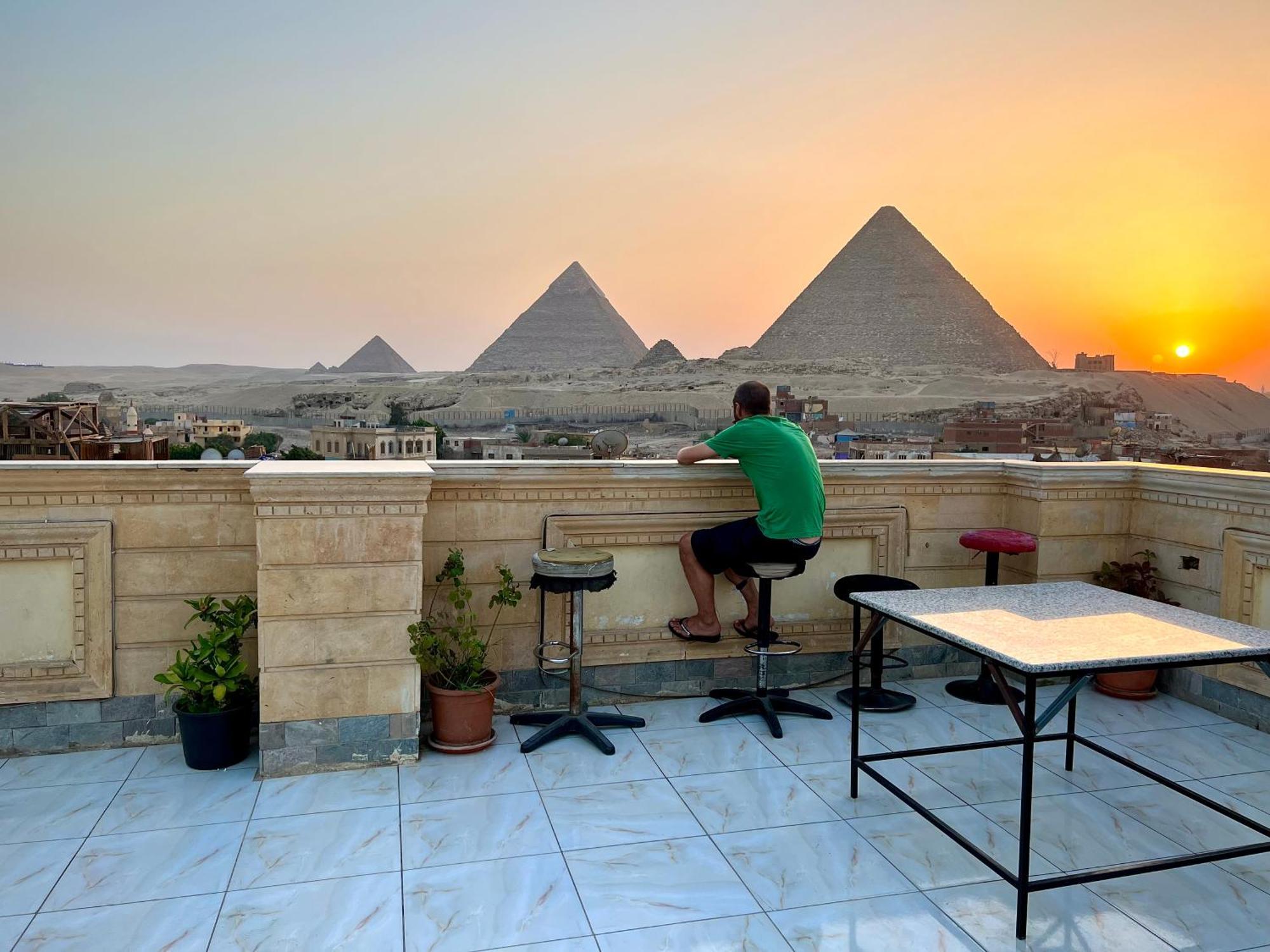 Moses Pyramids Inn Kafrat al Jabal Ngoại thất bức ảnh